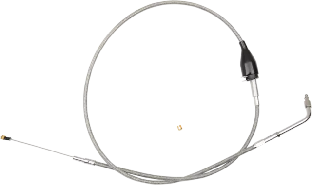 LA Choppers Idle Cable for 18-20" Ape Handlebars Stainless LA-8210ID19