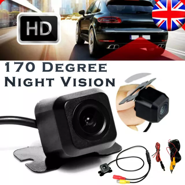 170° Car Rear View Camera Reversing Parking Backup Cam Waterproof Night Vision