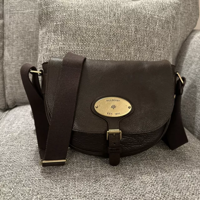 MULBERRY BONNIE HANDBAG Chocolate Brown In Very Nice Condition 350.00 PicClick UK