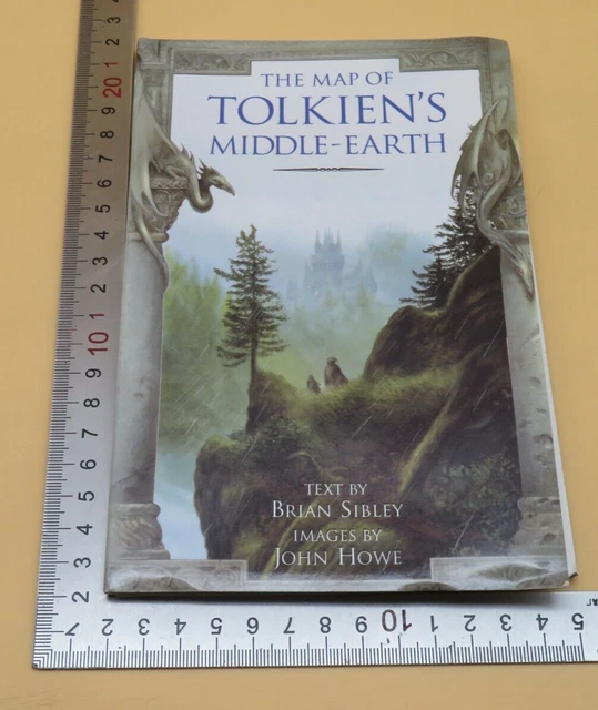 THE MAP OF Tolkiens Middle-Earth Brian Sibley 1994 Harper Collins £5.00 ...