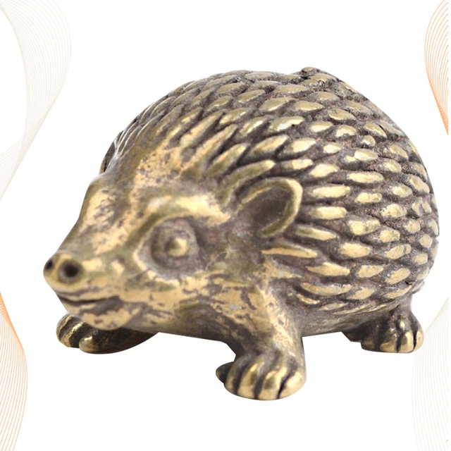 Riccio D'epoca I Regali Dell'ufficio Mini Statuina Chincaglieria