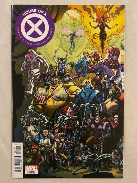 House Of X #6 Garron Connecting Cover G Variant 2019 Marvel Hickman