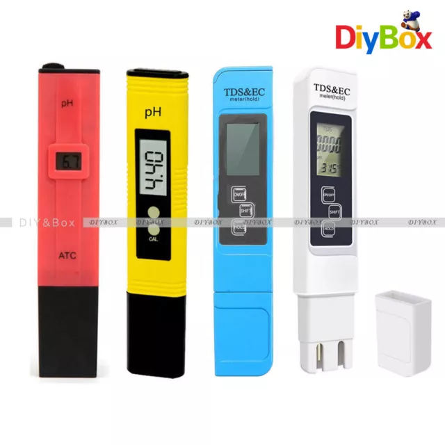 Digital PH Meter&TDS LCD Tester Lab/PH Test paper for Aquarium Pool Hydroponic