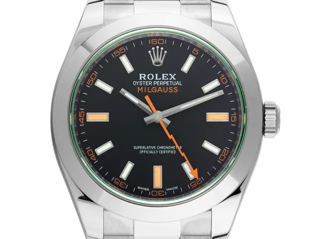 Rolex Oyster Perpetual Milgauss Ref.116400GV Full Set wie Neu Vintage