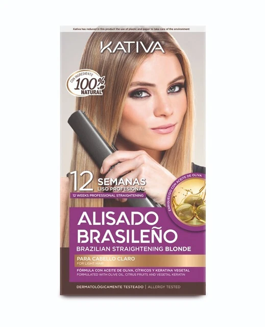 Set Lissage Brésilien Encanto à La Kératine - 3 X 100 Ml - Soin Cheveux Lissant - Neuf