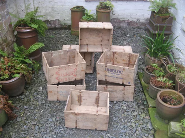 Vintage Wooden Cheese Box Crate