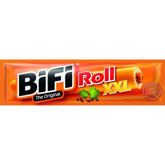 BiFi Roll XXL salame cappotto per pasta snack per salsiccia snack per carne 22 x 70 g NUOVO MHD 10/23