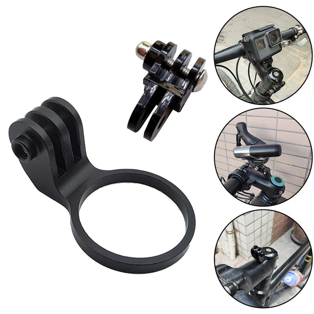 Support De Caméra Pour Guidon De Vélo - Compatible GoPro, DJI Osmo, Xiaomi Yi