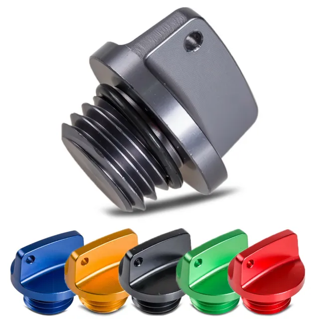 CNC Billet Oil Filler Cover Plug Cap For Honda Ducati Kawasaki Triumph Yamaha