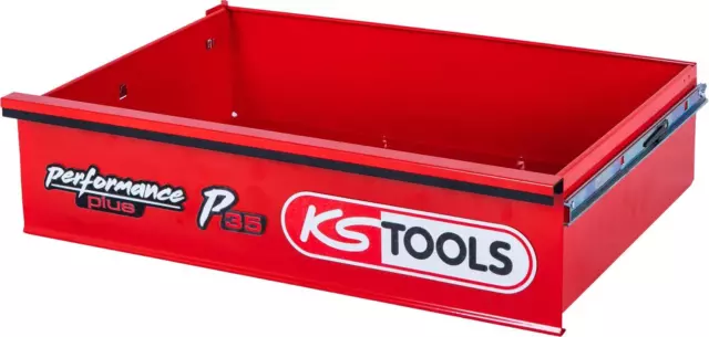 KS TOOLS Schublade mit Logo und Kugelführung zu Werkstattwagen P35, 568x398x1...