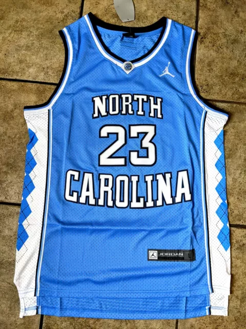 Michael Jordan #23 North Carolina Men's Vintage Throwback Jersey US Seller