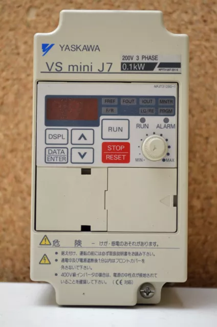 Yaskawa CIMR-J7AA20P1 VS mini J7 AC DRIVE 0.1kW Frequenzumrichter