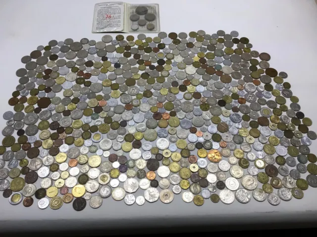 Münzen Sammlung Konvolut Lot aus 20 Länder 2,9kg