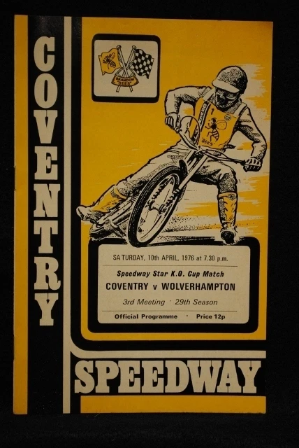 SPEEDWAY - Coventry vs Wolverhampton - 10 Apr 1976