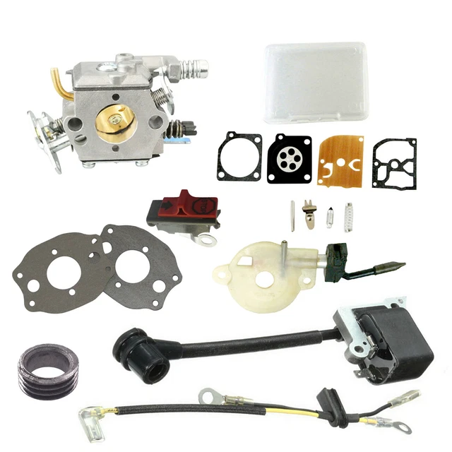 CARBURETOR IGNITION COIL Oiler Kit Switch For HUSQVARNA 41 136 137 141