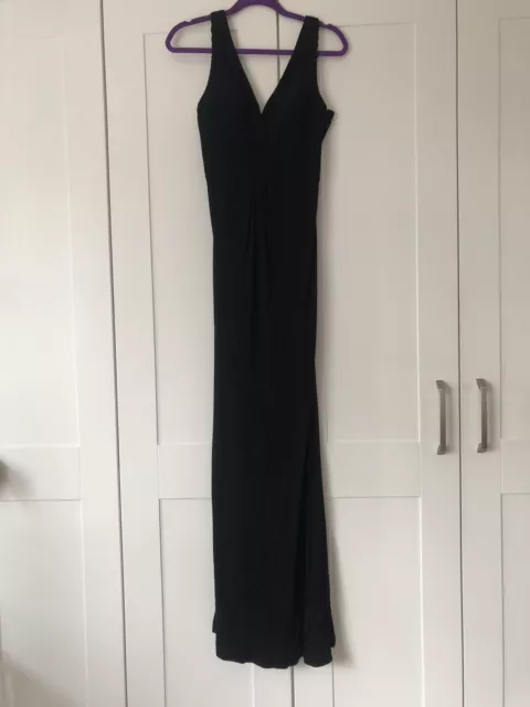 Brand new Hobbs black maxi evening dress, Size UK 8