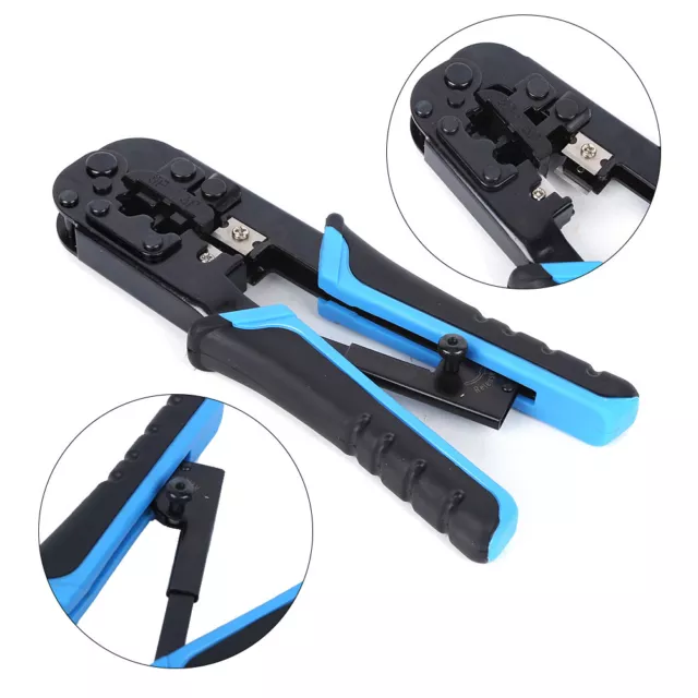 RJ45 RJ11 Crimping Pliers Cable Lug Pliers Pressing Pliers With Ratchet