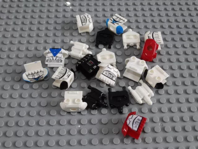 LEGO STAR WARS Lot Armures et Jetpacks pour Clone/Stormtrooper/Vador