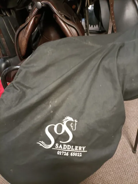 SOS black saddle cover