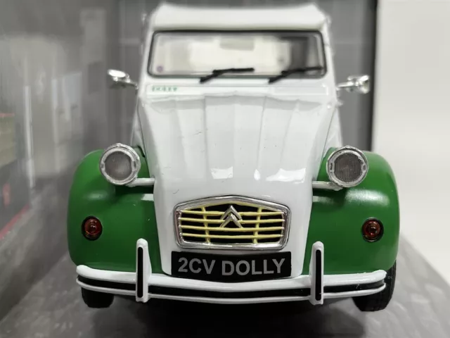 Citroen 2CV6 Dolly 1985 Vert et Blanc 1:18 Echelle Solido 1805025 2