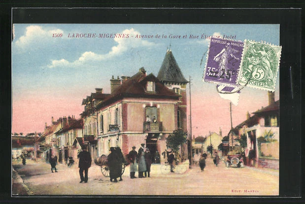 CPA LIMEIL-BRÉVANNES AVENUE De La Gare EUR 4,90 - FR