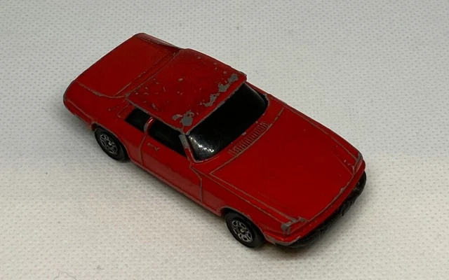 Corgi Juniors Jaguar XJS rot Maßstab 1/64 Druckgussmodell (GEBRAUCHT) guter Zustand