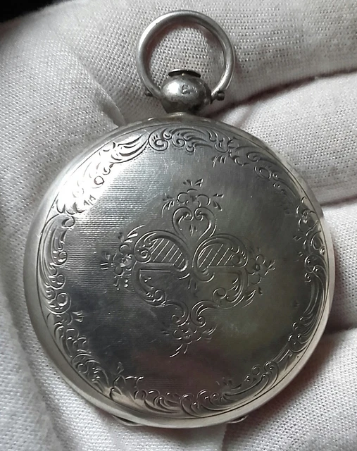 ANCIENNE MONTRE GOUSSET suisse ultra plate fonctionne suisse 48mm ANCIENNE MONTRE GOUSSET suisse ultra plate fonctionne suisse 48mm