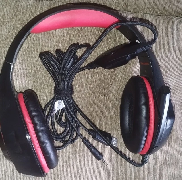 Beexcellent gaming headset red clearance