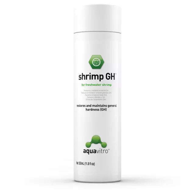 Seachem AquaVitro Shrimp GH Aquarium Fish Tank Mineral General Hardness Buffer