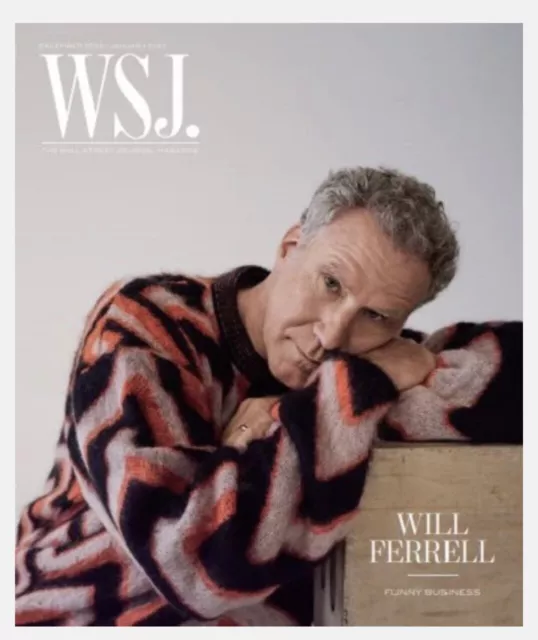 Brand New! The Wall Street Journal Magazine - Will Ferrell, cover - Dec. 2022