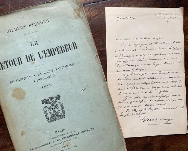 1ER EMPIRE - NAPOLEON - LE RETOUR DE L'EMPEREUR - 1815 - Gilbert