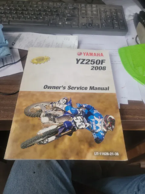 2008 Yamaha YZ250F Service Manual