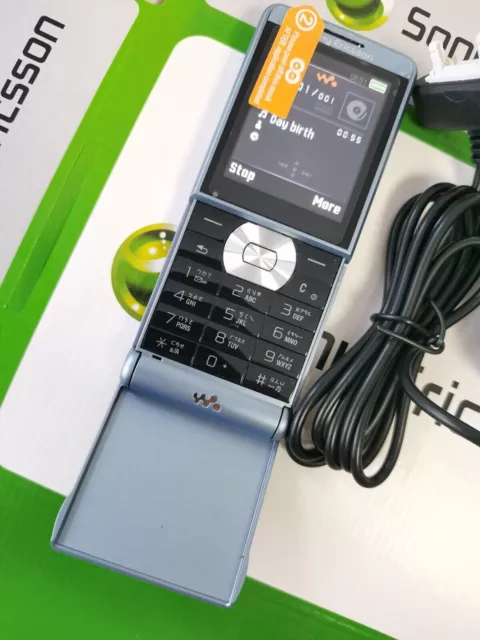 Sony Ericsson w350i Blue Walkman mobile phone Original Unlocked cell phone