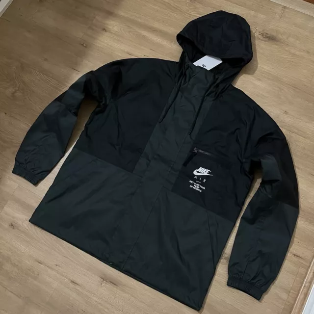 New Nike Sportswear Swoosh Woven Jacket Tech Fleece Air Max Hoodie Jumper Coat M
