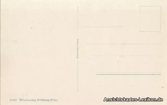 Ansichtskarte Interlaken Berner-Oberland - Landkarten AK 1933 3