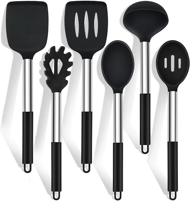 Set Mestoli Barazzoni 6 Pezzi - Acciaio Inox 18/10, Per Cucina Professionale - Foto 3