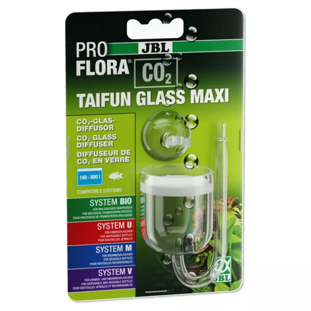 JBL Proflora CO2 Taifun Cristal Maxi, Nuevo