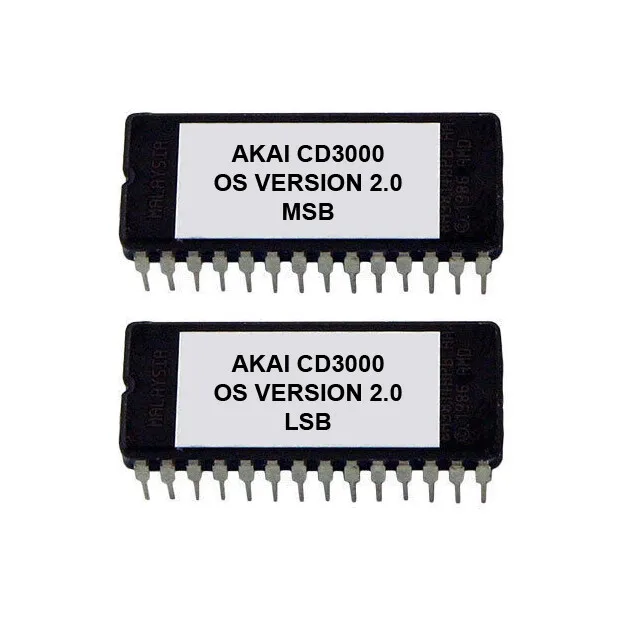 Akai CD3000 (NON-XL) OS Version 2.0 Firmware Upgrade Eprom CD-3000 Sampler ROM