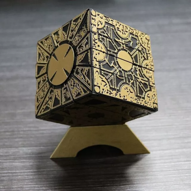 Hellraiser Cube Puzzle Box Lament Configuration Functional Pinhead Prop Horror Hellraiser Cube Puzzle Box Lament Configuration Functional Pinhead Prop Horror