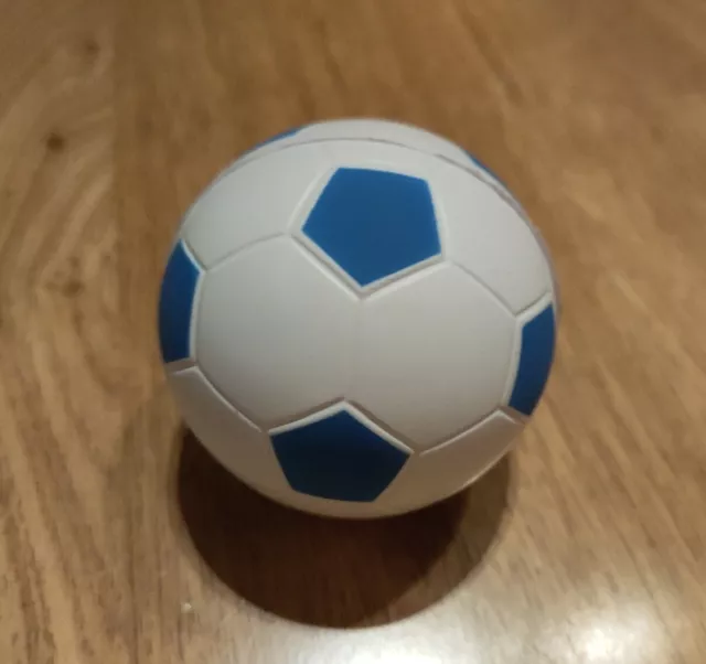 Stress Release Football Soccer Fun Gift Joke Squeeze Pump Toy Display Handful