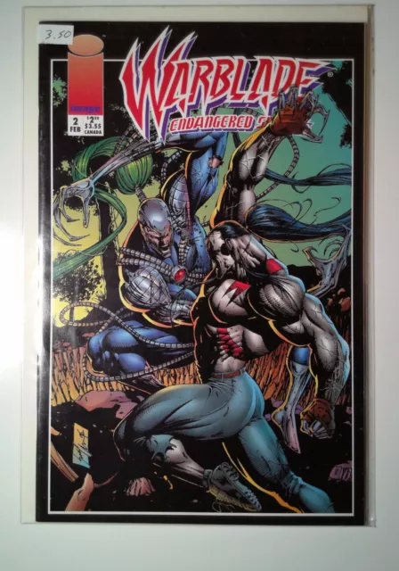 Warblade: Endangered Species #2 (1995) Wildstorm 9.4 NM Comic Book