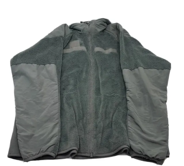 Polartec Usgi Ecwcs Gen Iii Cold Weather Fleece Jacket Green Large