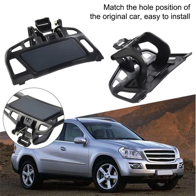 Front ABS Headlight Washer Cover LH+RH For Mercedes X164 GL450 GL550 2007-12