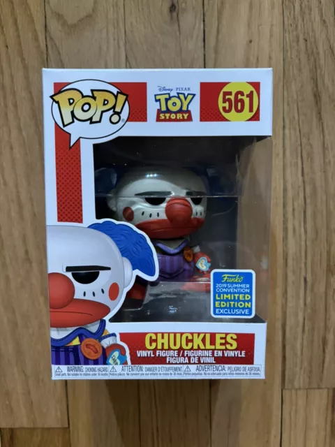 Funko Pop Disney Toy Story CHUCKLES #561 SDCC Exclusive 2019 Rare !!!!!!!!!