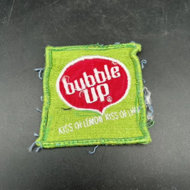 Retro Bubble Up Soda Pop Embroidered Uniform Patch Vintage