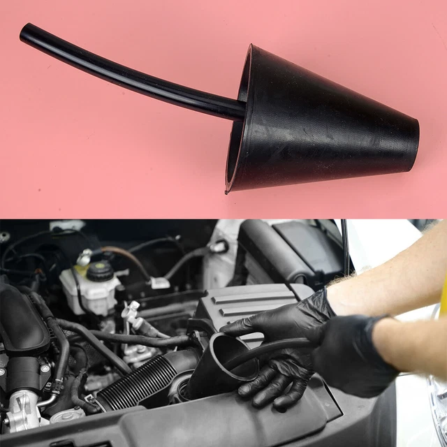 EVAP SMOKE MACHINE Exhaust Vacuum Intake Boot Cone Adapter Leak Tester