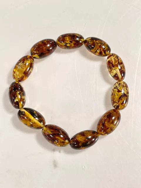 Natural Baltic explosion amber bracelet From Ukraine woman Girl Gift