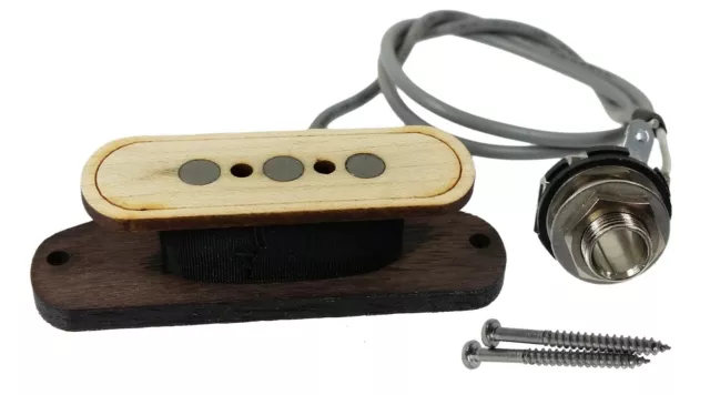 "Electric Delta" 3-pole Single Coil Cigar Box Guitar Pickup by Foundry-Tone