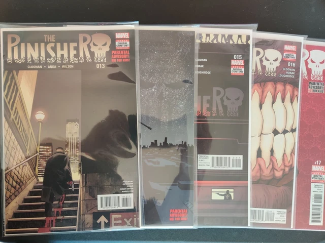 The Punisher Vol. 11 - #13, 14, 15, 16 and 17 Marvel Comics 2016 - NM