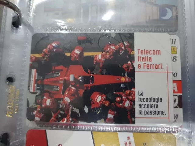 Scheda Telefonica Ferrari Tecnologia Nuova Perfetta Magn C&C  F3000 G 921 Ag 540